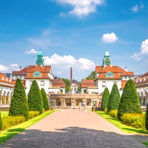 Panorama des Standortes Bad Nauheim