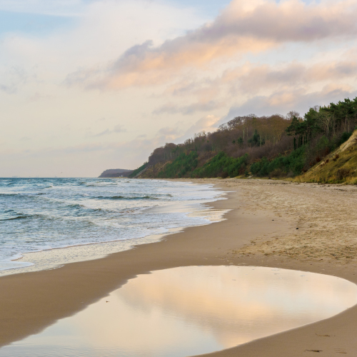 Strandlandschaft an Standort Ückeritz