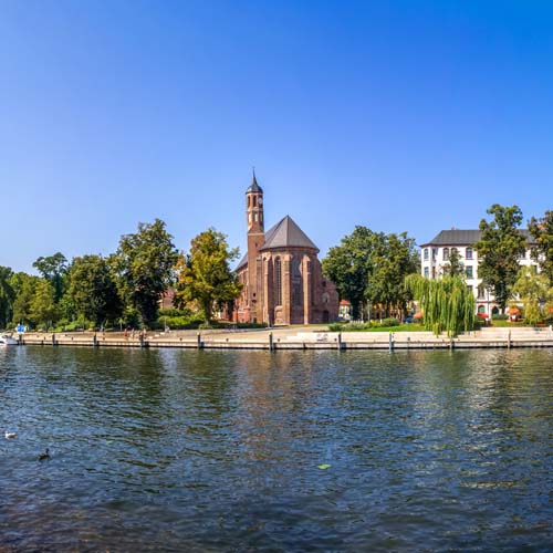 Panorama der Stadt Brandenburg der Havel